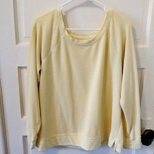 Maurices Yellow Lightweight Sweatshirt